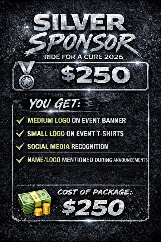 Silver Sponsorship - Ride for a Cure 2026